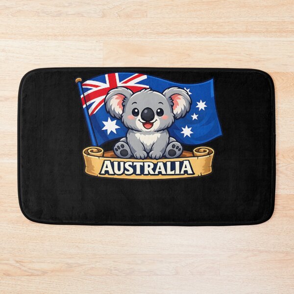 Item preview, Cute Koala with Australian Flag Design designed and sold by HUTEND.