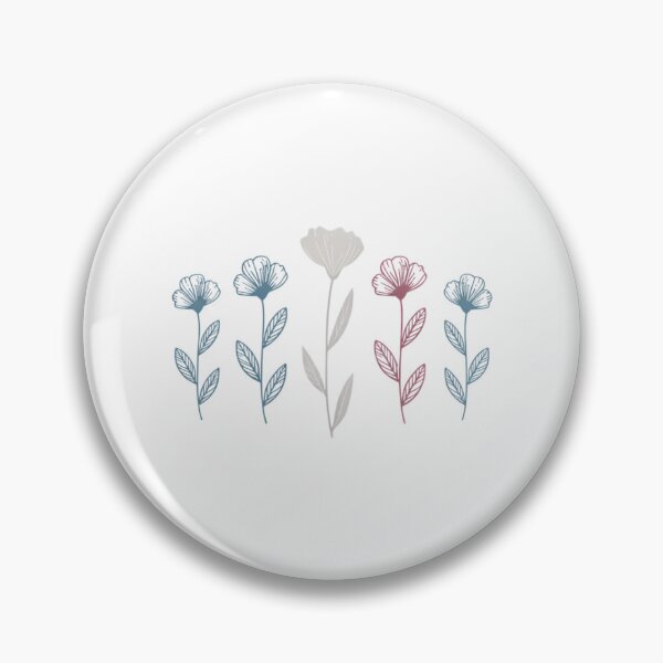 Item preview, Trans Pride Flowers Floral Transgender Flag LGBTQ designed and sold by HellD3vil-Art.