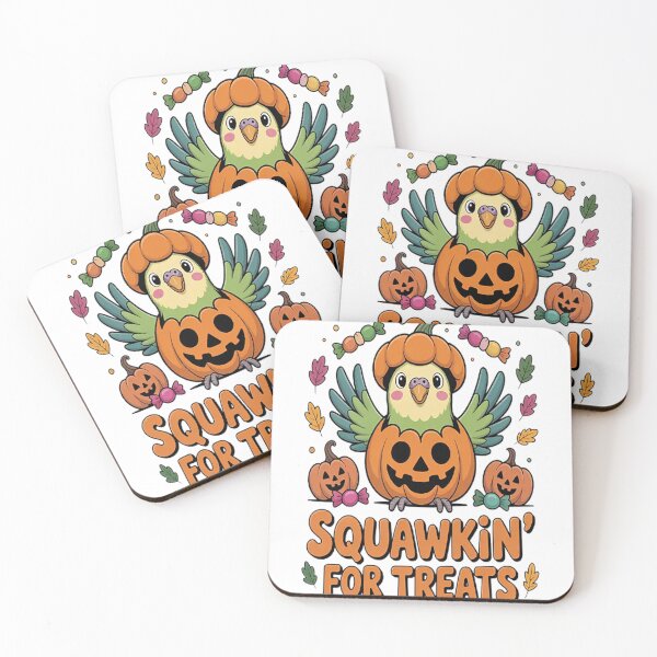 Item preview, Squawkin For Treats Parrot Halloween Fun designed and sold by TheRetroStyle.