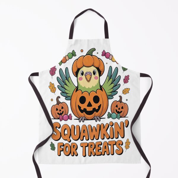 Item preview, Squawkin For Treats Parrot Halloween Fun designed and sold by TheRetroStyle.