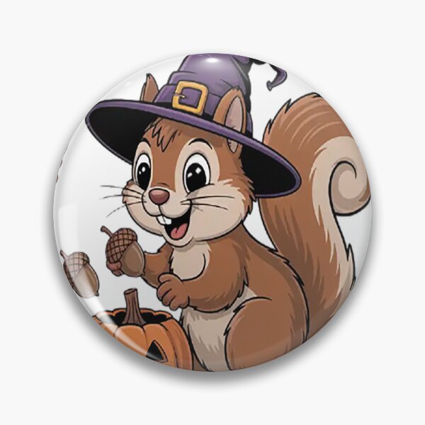 Item preview, Squirrel Magic In The Fall Forest Witchcore Whimsy designed and sold by TheRetroStyle.