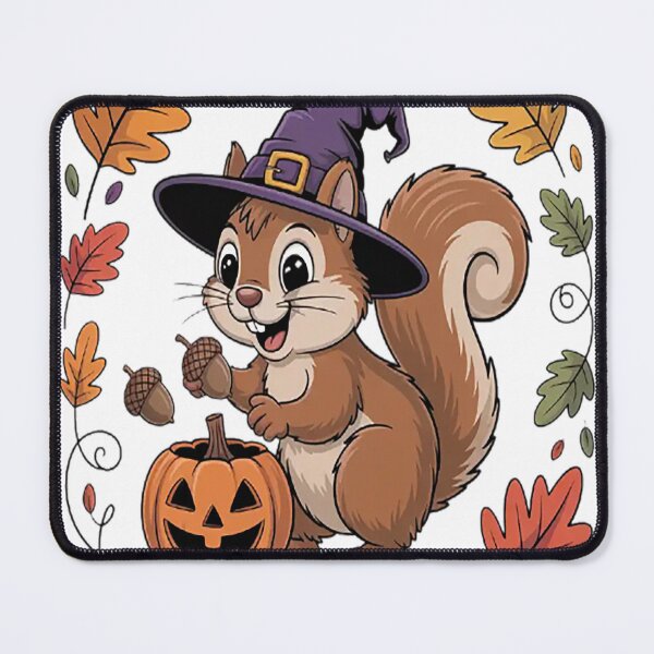 Item preview, Squirrel Magic In The Fall Forest Witchcore Whimsy designed and sold by TheRetroStyle.