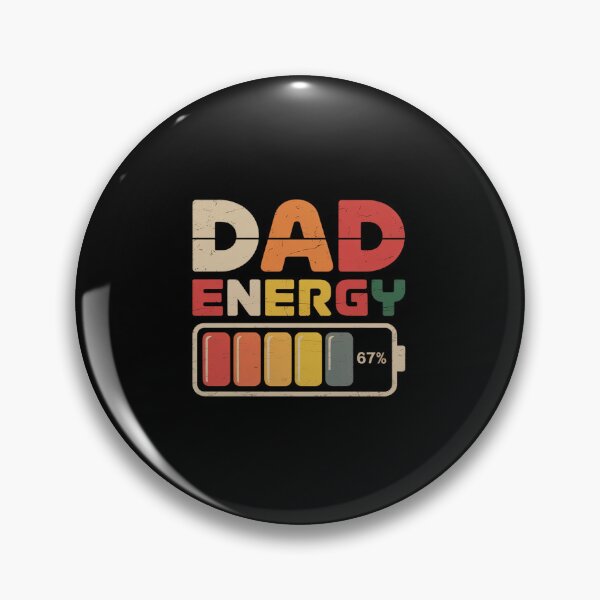 Item preview, Dad Energy 67% Funny Parent Humour for Mothers designed and sold by Rrettgison.