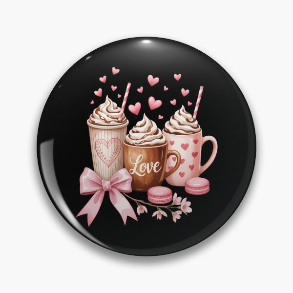 Item preview, Valentine's Day I Love Coffee designed and sold by PunkNation-Arts.