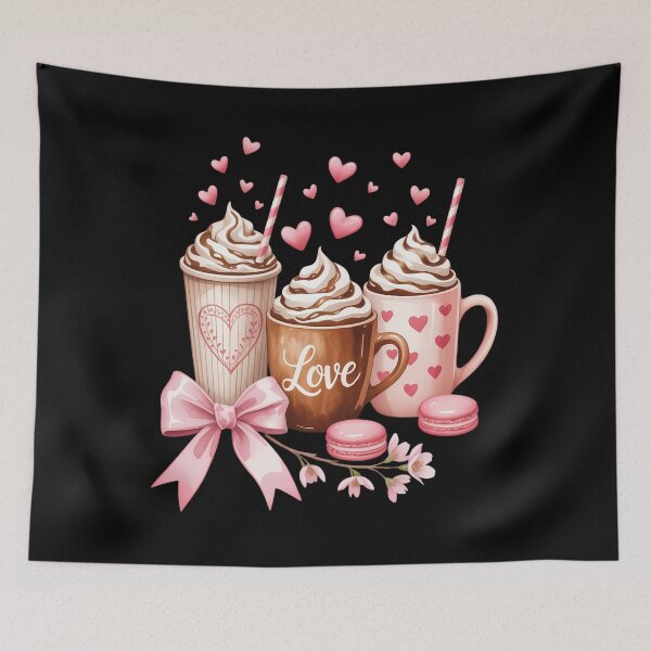 Item preview, Valentine's Day I Love Coffee designed and sold by PunkNation-Arts.