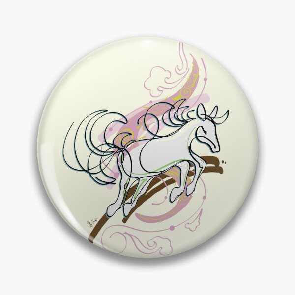 Item preview, Galloping Horse on the Milky Way designed and sold by Brandz wave.