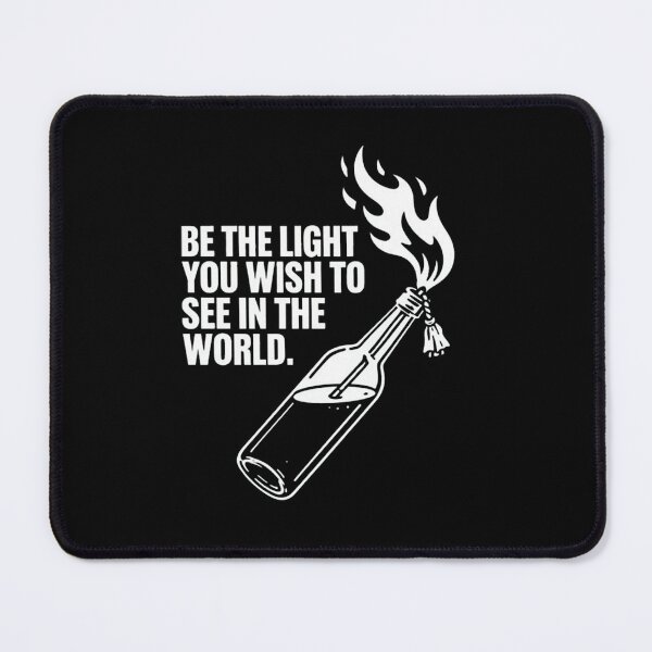 Item preview, Be-The-Light-You-Wish-To-See-In-The-World designed and sold by Shopnsmilee.