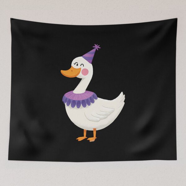 Item preview, duck happy designed and sold by ZetaVance.