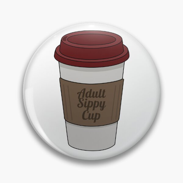 Item preview, Adult Sippy Cup Cute Coffee To Go Cup Designs designed and sold by piercejackson.