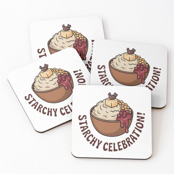 Item preview, Starchy Celebration Embrace The Carbs Thanksgiving Feast Enthusiast designed and sold by TheRetroStyle.