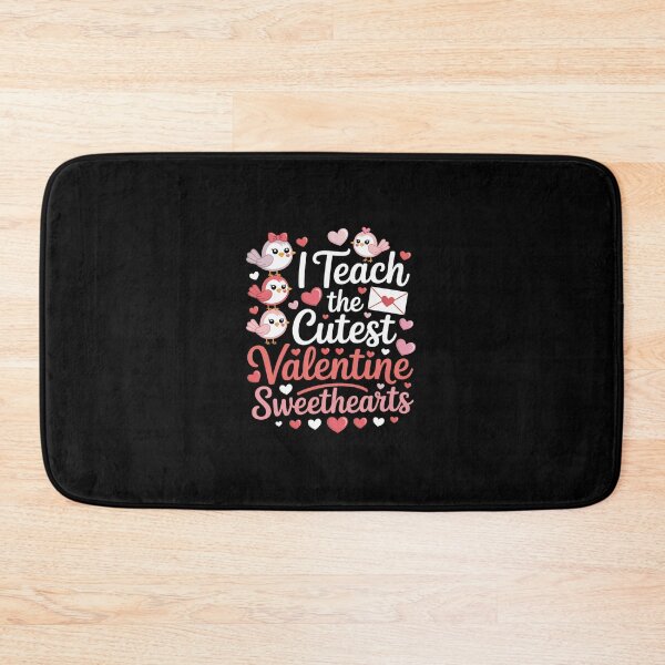 Item preview, I teach the cutest Valentine Teacher designed and sold by Rrettgison.