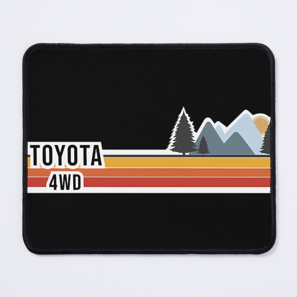 Item preview, Retro Toyota Logo 4WD designed and sold by AdityaVolkman.