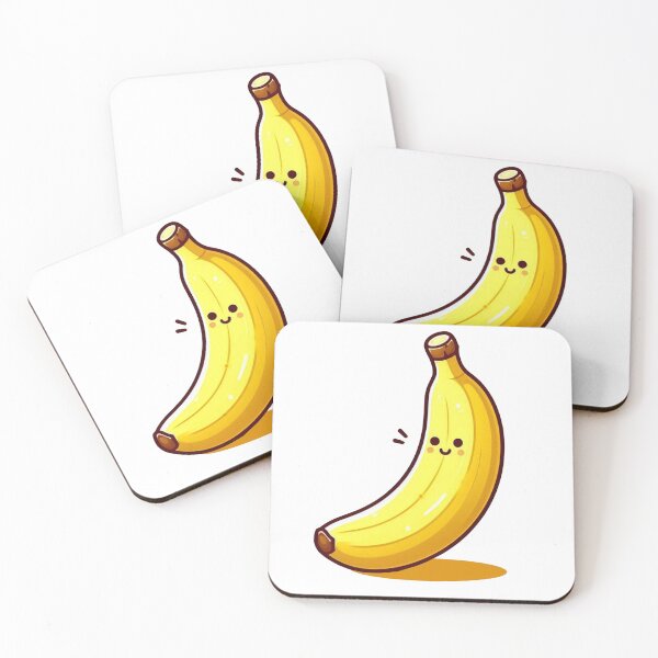 Item preview, Smiling Cartoon Banana – Fun Fruit Character Illustration designed and sold by Arte Cartoon From TagTeam Group.