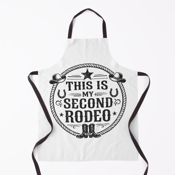 Item preview, This Is My Second Rodeo, Retro Vintage Cowboy designed and sold by graphic-genie.