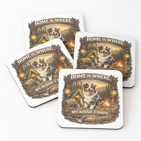 Item preview, Aussie Dog Camping Shirt Nature Lover Gift Idea designed and sold by KBTshirts.