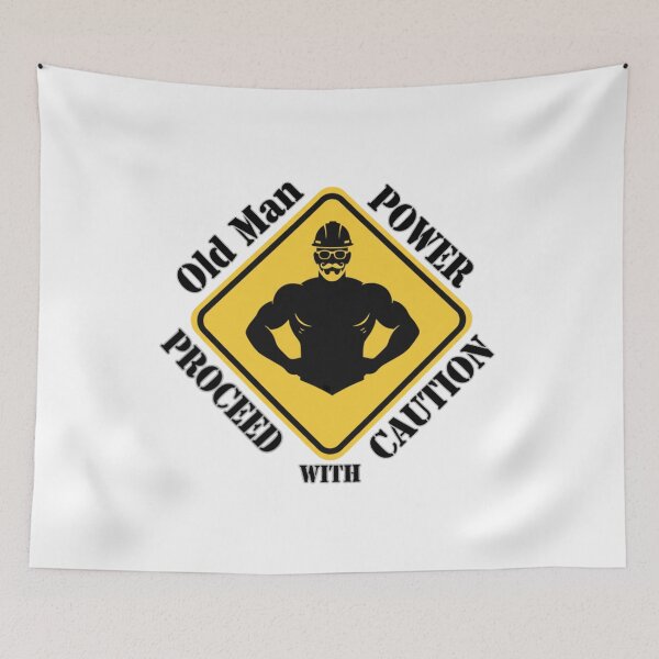 Item preview, Old Man Proceed with Caution designed and sold by Old Man Athletics.