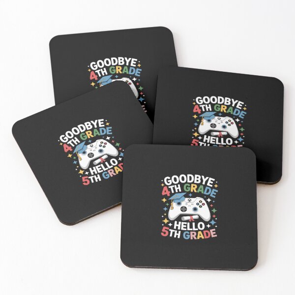 Item preview, Kids Goodbye 4th Grade Hello 5th Grade Graduation Gamer designed and sold by Rrettgison.