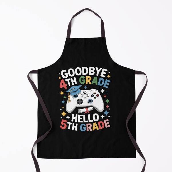Item preview, Kids Goodbye 4th Grade Hello 5th Grade Graduation Gamer designed and sold by Rrettgison.