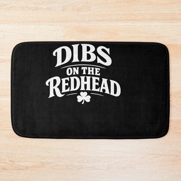 Item preview, Dibs on the Redhead Novelty Design designed and sold by HUTEND.