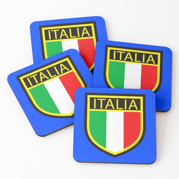 Item preview, Italian Glory: Tricolor Shield of Green, White, and Red Majesty designed and sold by Arte Cartoon From TagTeam Group.