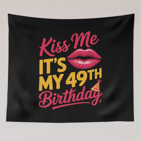 Item preview, Kiss Me It's My 49th Birthday 1970 years designed and sold by Rrettgison.