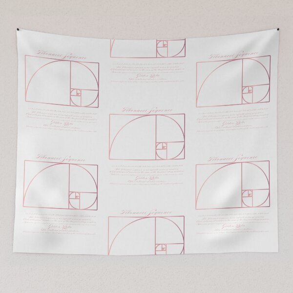 Item preview, Fibonacci sequence Golden ratio  designed and sold by SacredTemple888.
