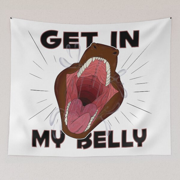 Item preview, Get In My Belly: Redux!!! [Brown] designed and sold by Drazelleverse.