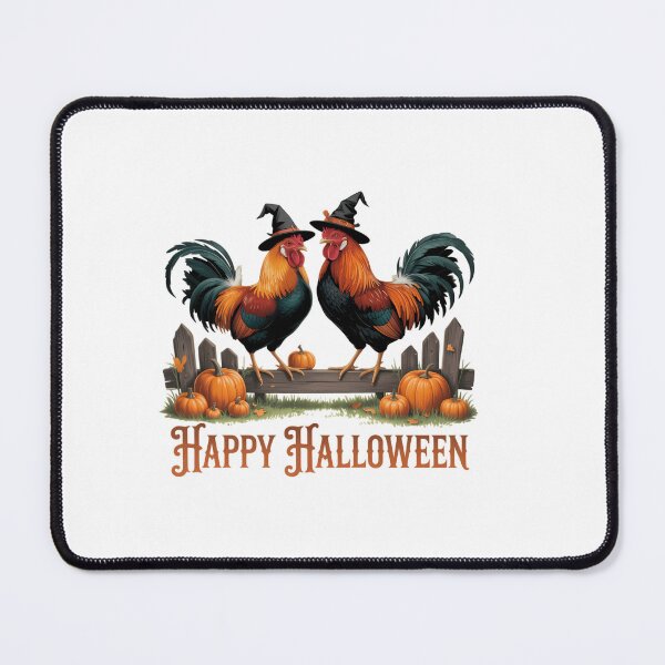 Item preview, Halloween Chicken Halloween Fall Junk Journal chicken wearing witch hats designed and sold by HellD3vil-Art.
