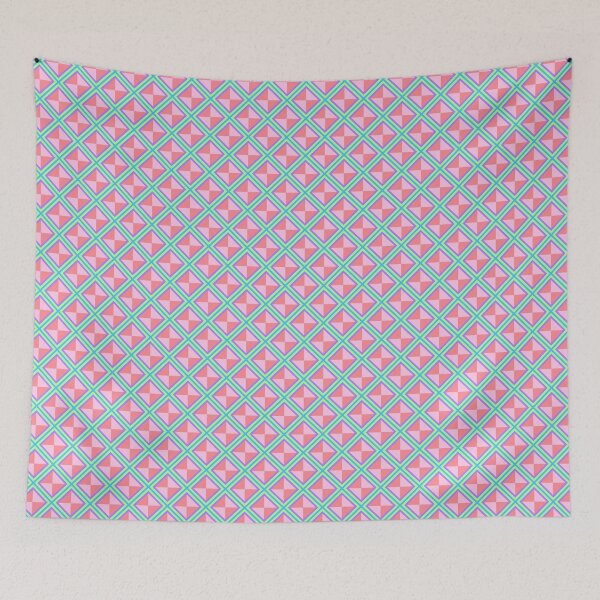Item preview, Cute Geometric Diamond Argyle Background with Pastel Rhombus Shapes designed and sold by nuchz.