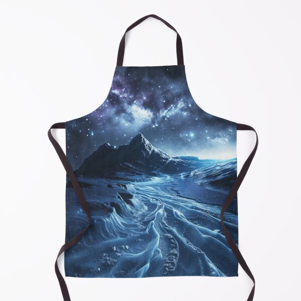 Item preview, Frozen Cosmic Landscape Night Sky designed and sold by QuantumDrift.