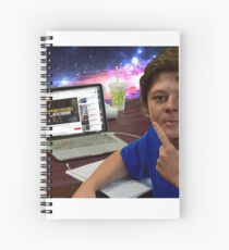 Ponders of The Boy Genius Spiral Notebook