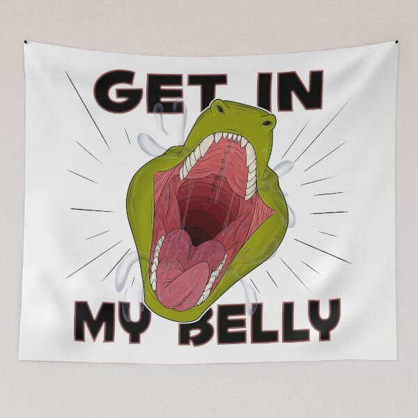 Item preview, Get In My Belly: Redux!!! [Yellow] designed and sold by Drazelleverse.