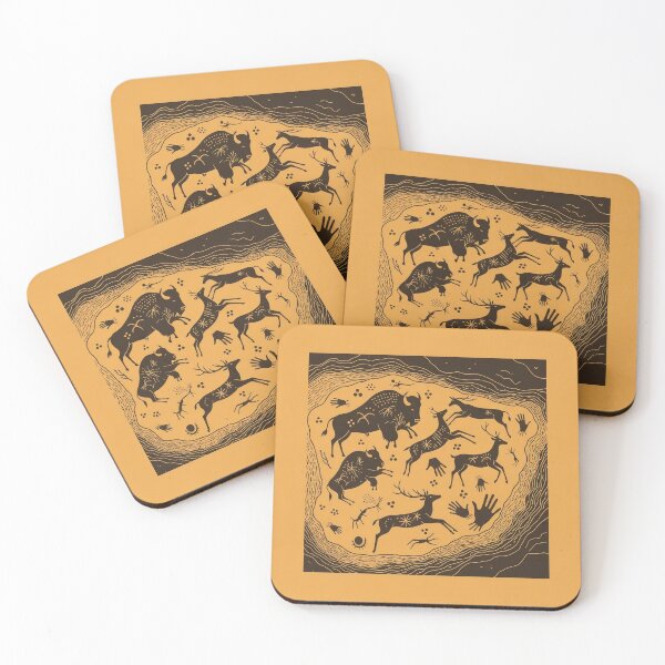 Item preview, Origins of Art – Prehistoric Cave Painting | Lascaux & Altamira Inspired designed and sold by BestVarieties.