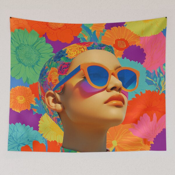Item preview,  Colorful Portrait Montage Art designed and sold by Mindrender.