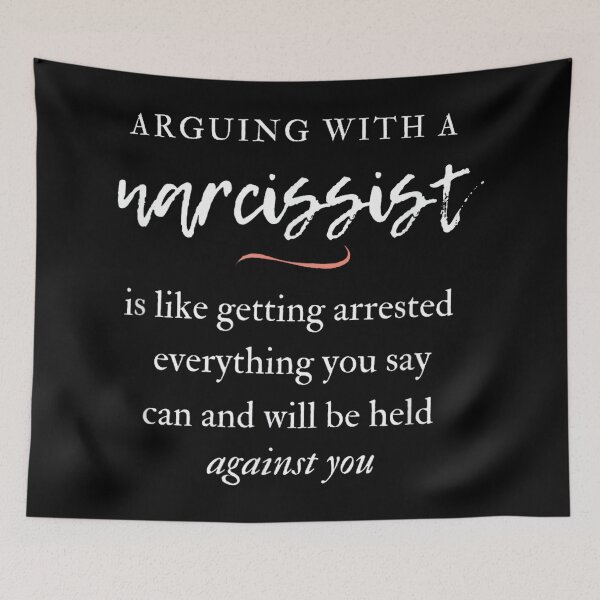 Item preview, Arguing with a Narcissist designed and sold by EugeneRBarnett.