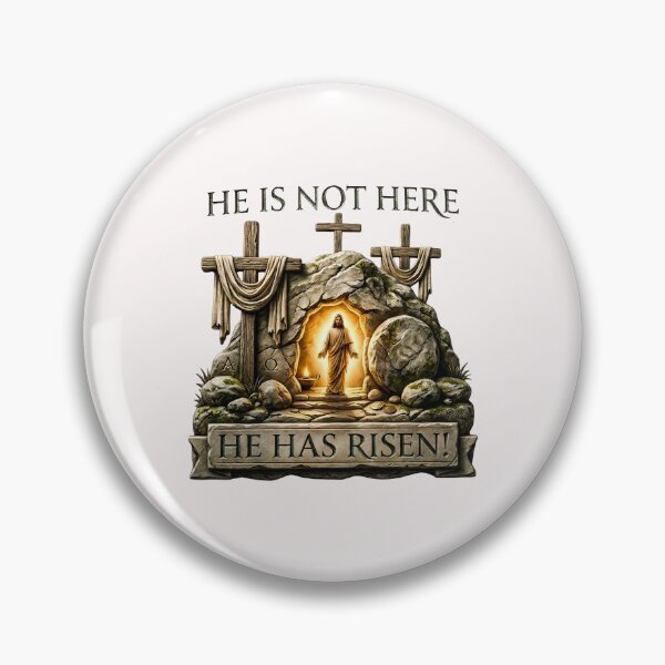 Item preview, He is Risen png, Risen, retro easter, Easter Christian, Jesus designed and sold by Malosortin.