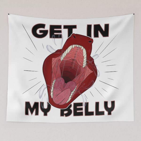 Item preview, Get In My Belly: Redux!!! [Red] designed and sold by Drazelleverse.