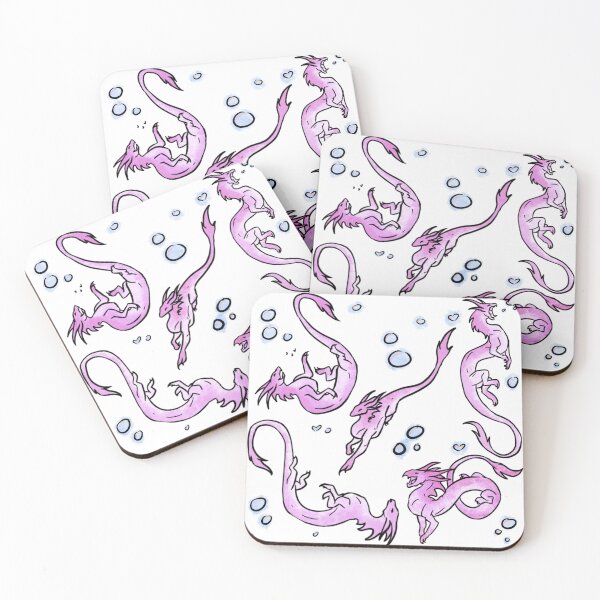 Item preview, Dragons Playing with Bubbles designed and sold by TheSmolNook.