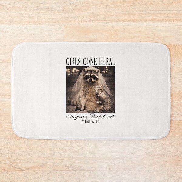 Item preview, Girls Gone Feral Raccoon Bachelorette Party designed and sold by Malosortin.