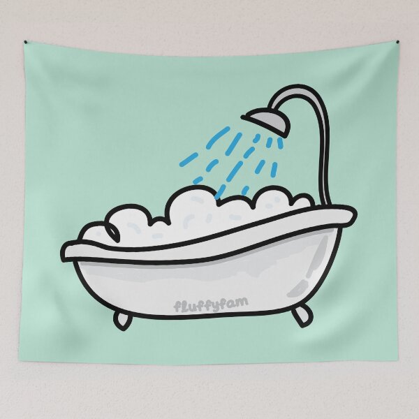 Item preview, Bathtub shower designed and sold by fluffyfamcraft.