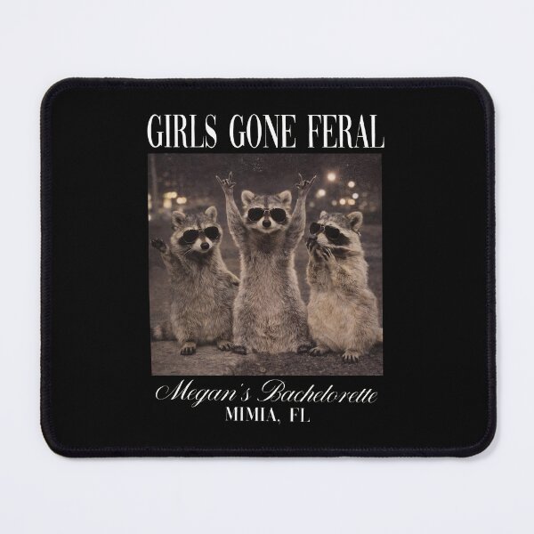 Item preview, Girls Gone Feral Raccoon Bachelorette Party  designed and sold by Malosortin.