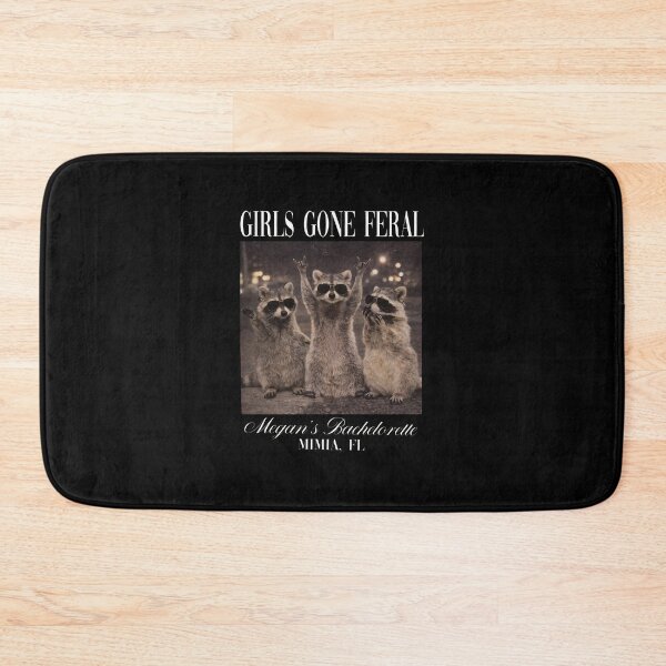 Item preview, Girls Gone Feral Raccoon Bachelorette Party  designed and sold by Malosortin.