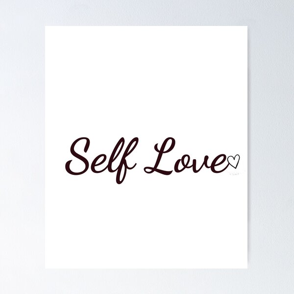 Item preview, Self Love Minimalist Aesthetic Typography designed and sold by todaycolors.