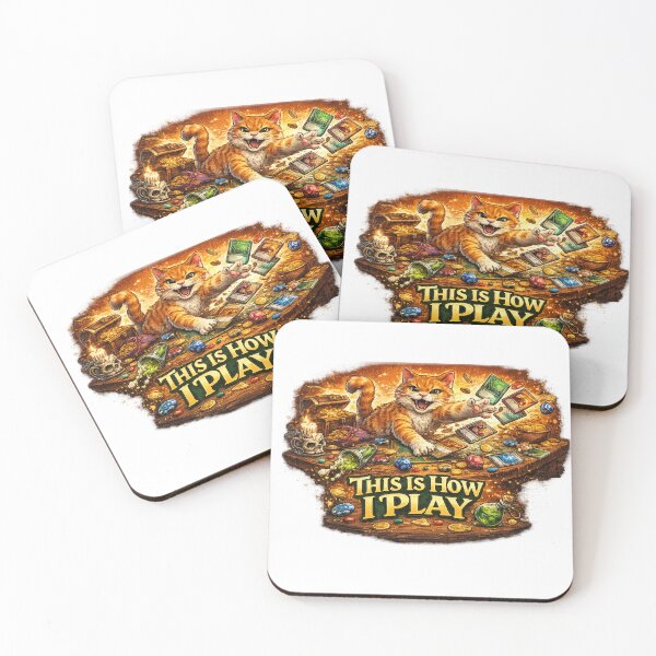 Item preview, Chaos Cat Tabletop Gamer | Funny RPG Cat designed and sold by jckprintdesigns.