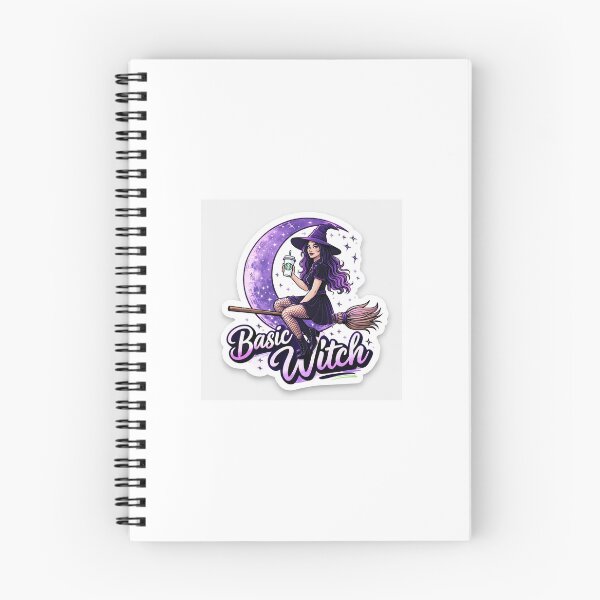 Item preview, Basic Witch Funny Sticker – Purple Moon Aesthetic Witch Decal ?✨ designed and sold by SparkVault.