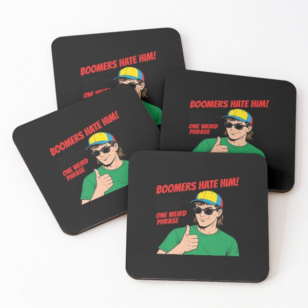 Item preview, Boomers Hate Him – One Weird Phrase designed and sold by Shopnsmilee.
