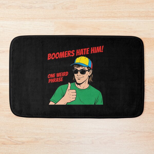 Item preview, Boomers Hate Him – One Weird Phrase designed and sold by Shopnsmilee.