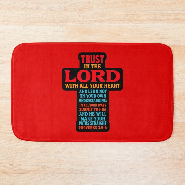 Item preview, Proverbs 3:5-6 Trust in the LORD with all your heart designed and sold by plushism.
