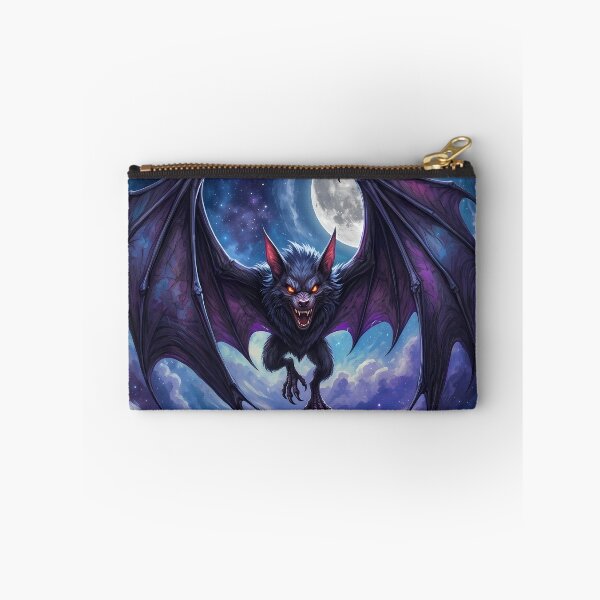 Item preview, Vampire Bat - Purple Night Sky Horror designed and sold by Lucid Dream Pixel.