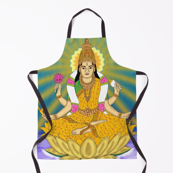 Item preview, Goddess Nanda Digital Art – Hindu Spiritual Mother Illustration designed and sold by Harshit_Digital_Arts.